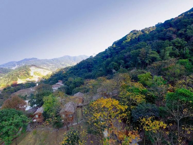 广州出发1小时，住「花田小山居」，泡温汤，玩滑草，喂鸭子，看瀑布，亲手磨豆浆~